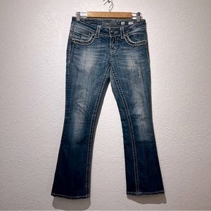 Miss Me Womens Boot Cut Jeans 26 JE5333B3R Embellished Cross